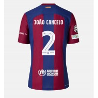 Billiga Barcelona Joao Cancelo #2 Hemma fotbollskläder 2023-24 Kortärmad